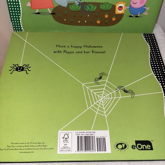 Peppa Pig & the Halloween Costume / Peppa Pig & The Vegetable Garden HARDBACKS - Picture 4 of 7